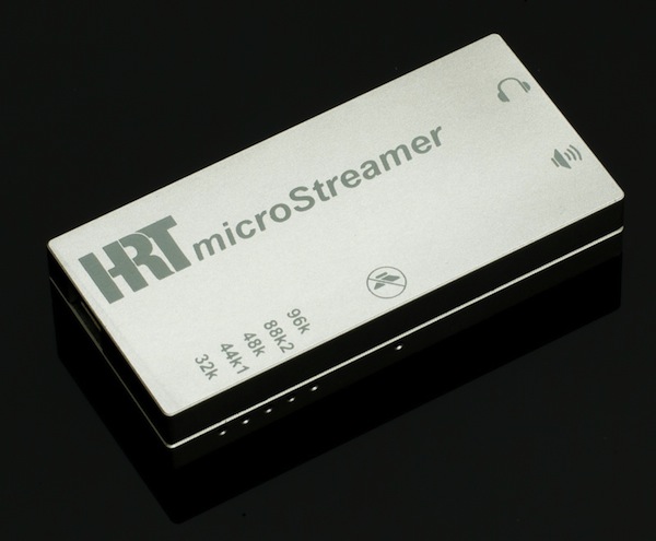 HRT microstreamer on black 3 