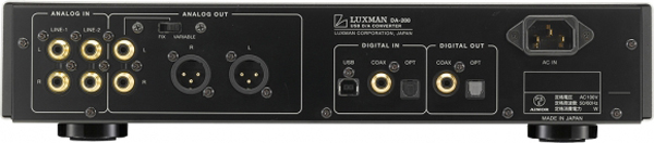 Luxman ampli casque DAC DA200