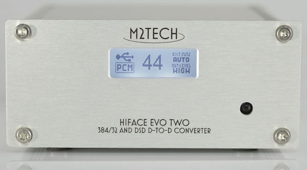 M2Tech HiFace Evo Two front