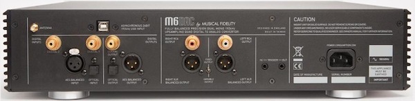 Musical-Fidelity M6DAC BACK
