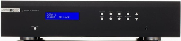 Musical-Fidelity M6DAC FRONT BLACK