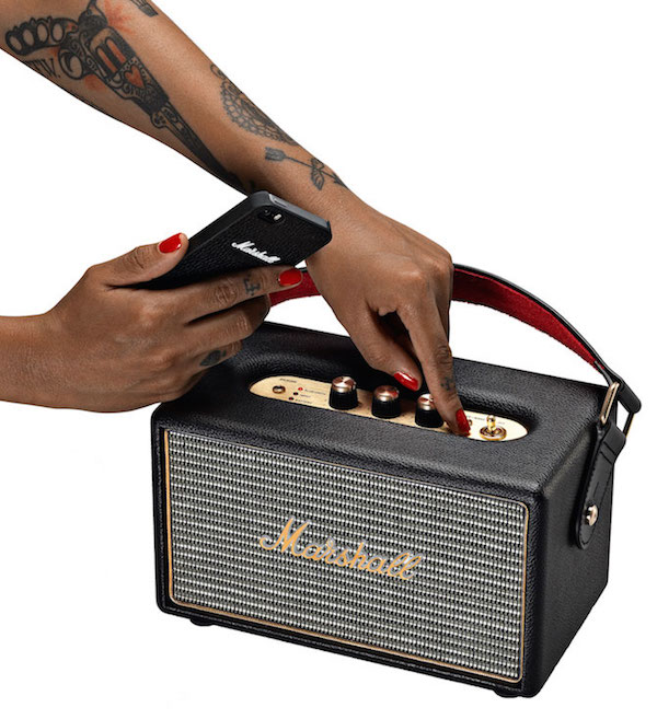 Marshall Kilburn enceinte Bluetooth nomade