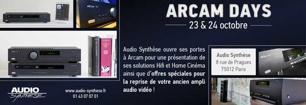 Arcam Audio Synthese Paris