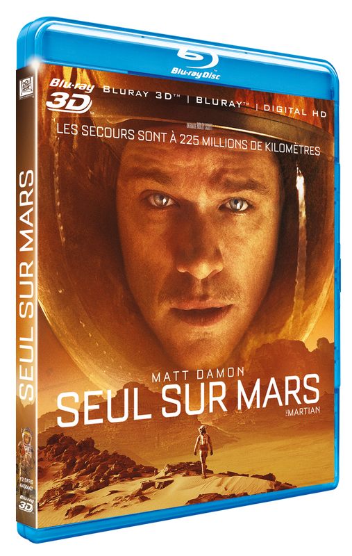 Blu ray Seul sur Mars 3D
