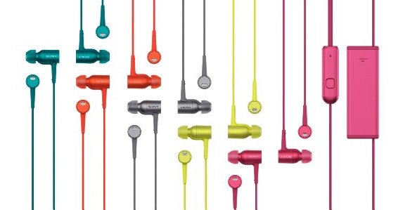 Sony MDR EX750 colors