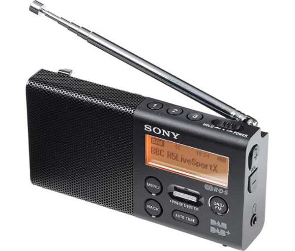 SOny XDR P1DBP radio portable sonne bien