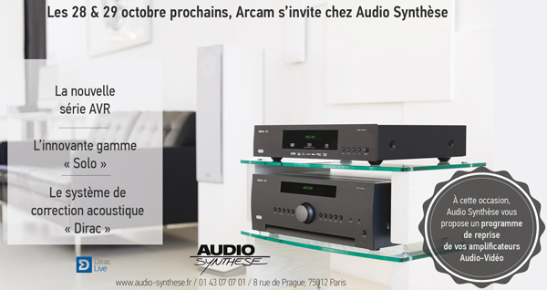 ARCAM demo AUDIOSYNTHESE