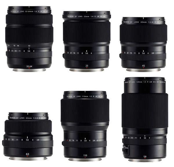 Fujinon GF Lenses