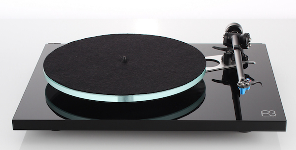 Planar3 BLACK front view with mat
