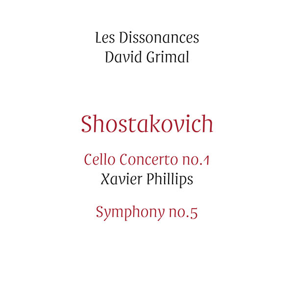 Shostakovitch concerto 1 Les Dissonances