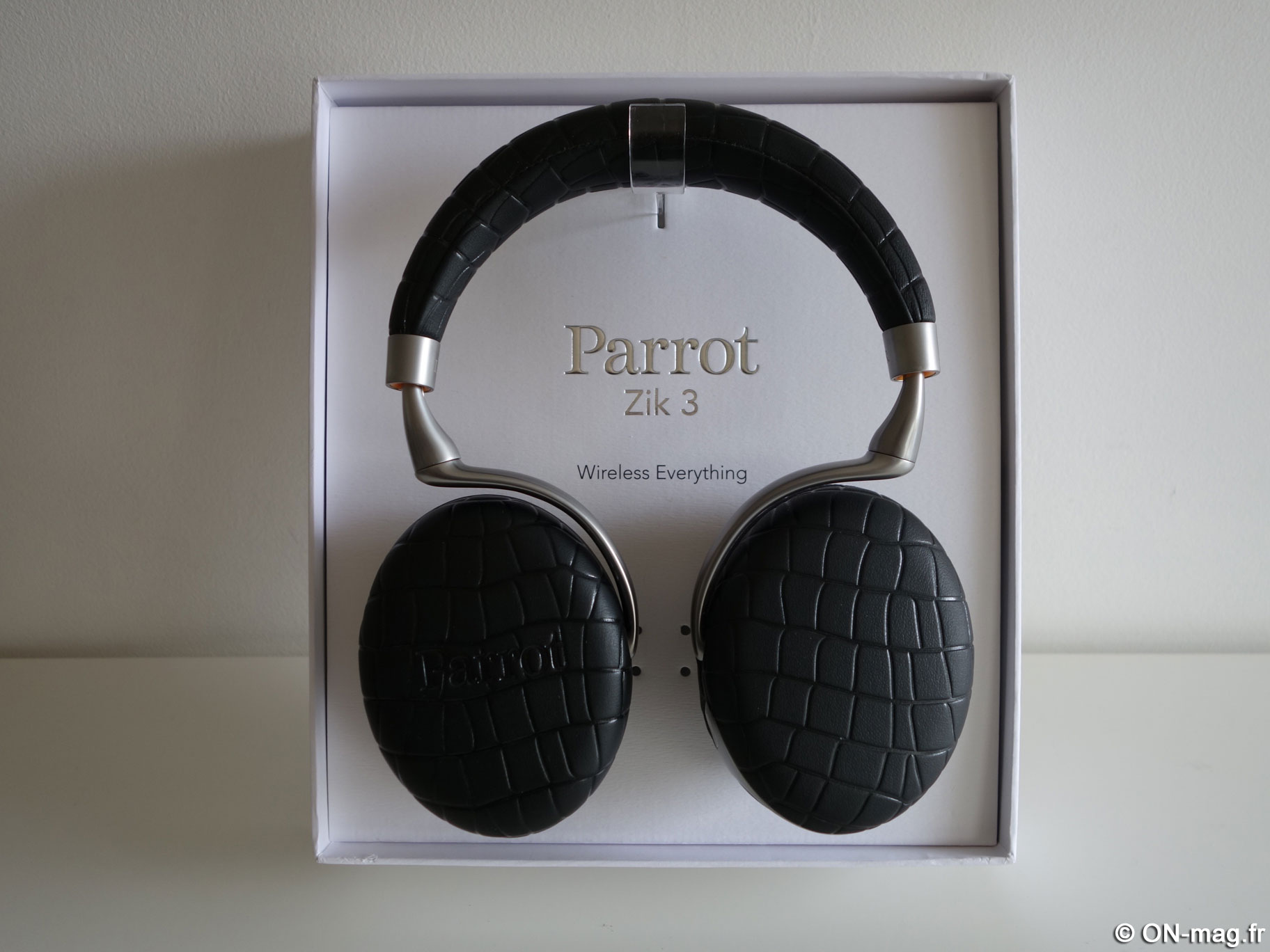 Test : le casque anti-bruit Zik de Parrot