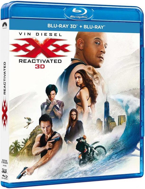 Blu ray xXx Reactivated 3D