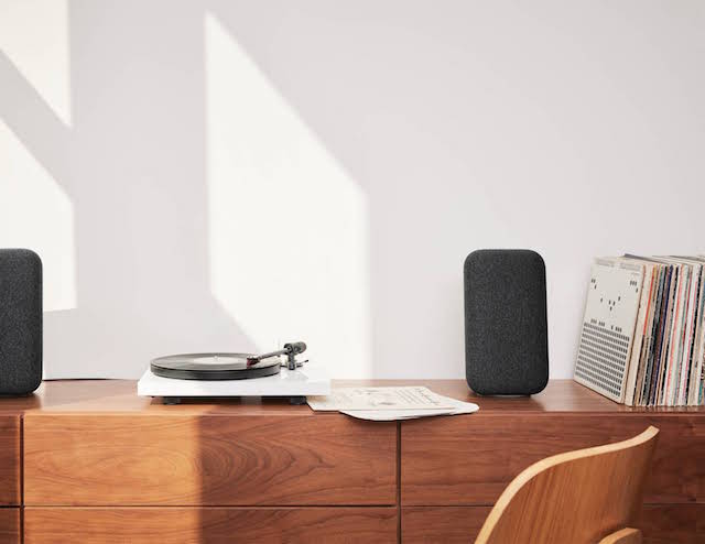 Google Home with vinyl turntable 2