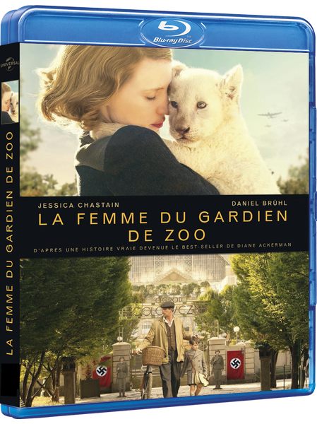 Blu ray La femme du gardien de zoo