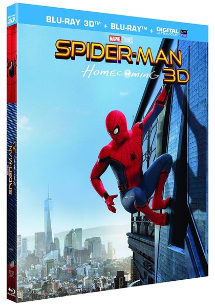 Blu ray Spider Man Homecoming 3D