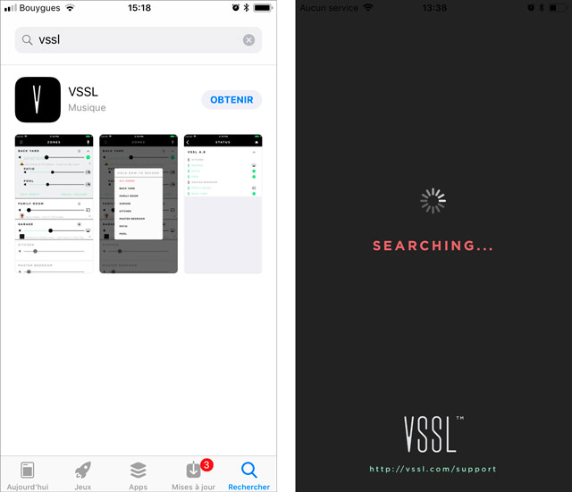 VSSL app store