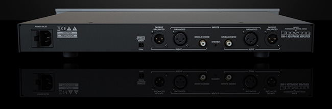Bryston BHA 1 connectique