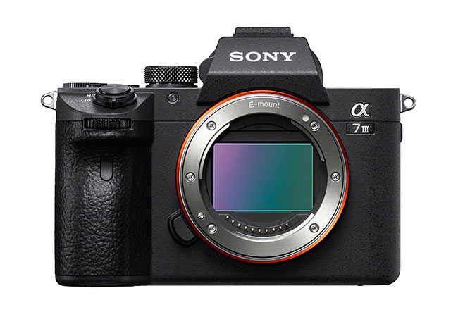 Sony a7III front