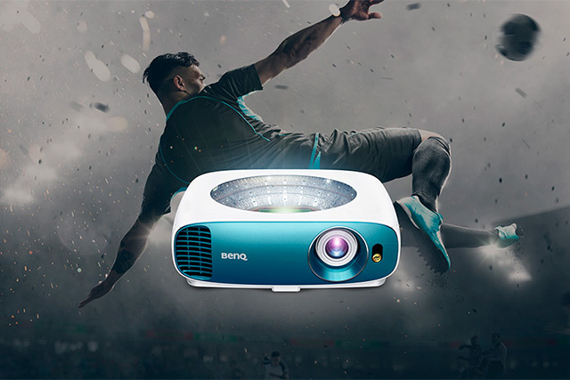 BenQ TK800 : un vidéoprojecteur 4K HDR dédié aux événements sportifs, et plus particulièrement au foot