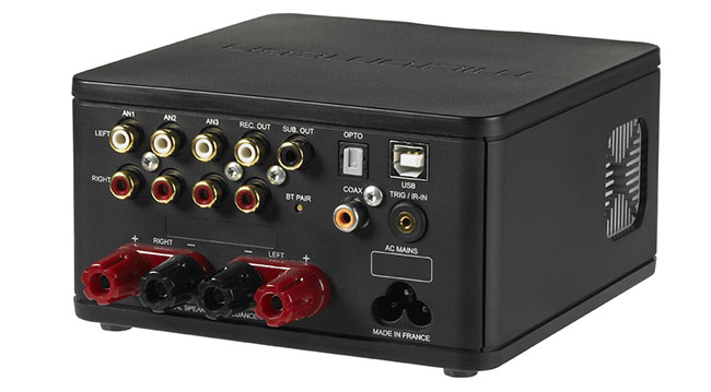 Micromega MYAMP Black connectique