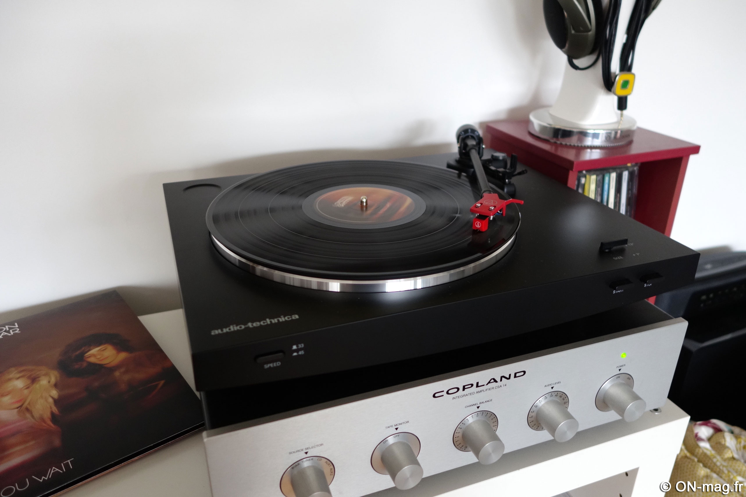 Test Audio-technica AT-LP3 : une platine vinyle pratique, pleine d