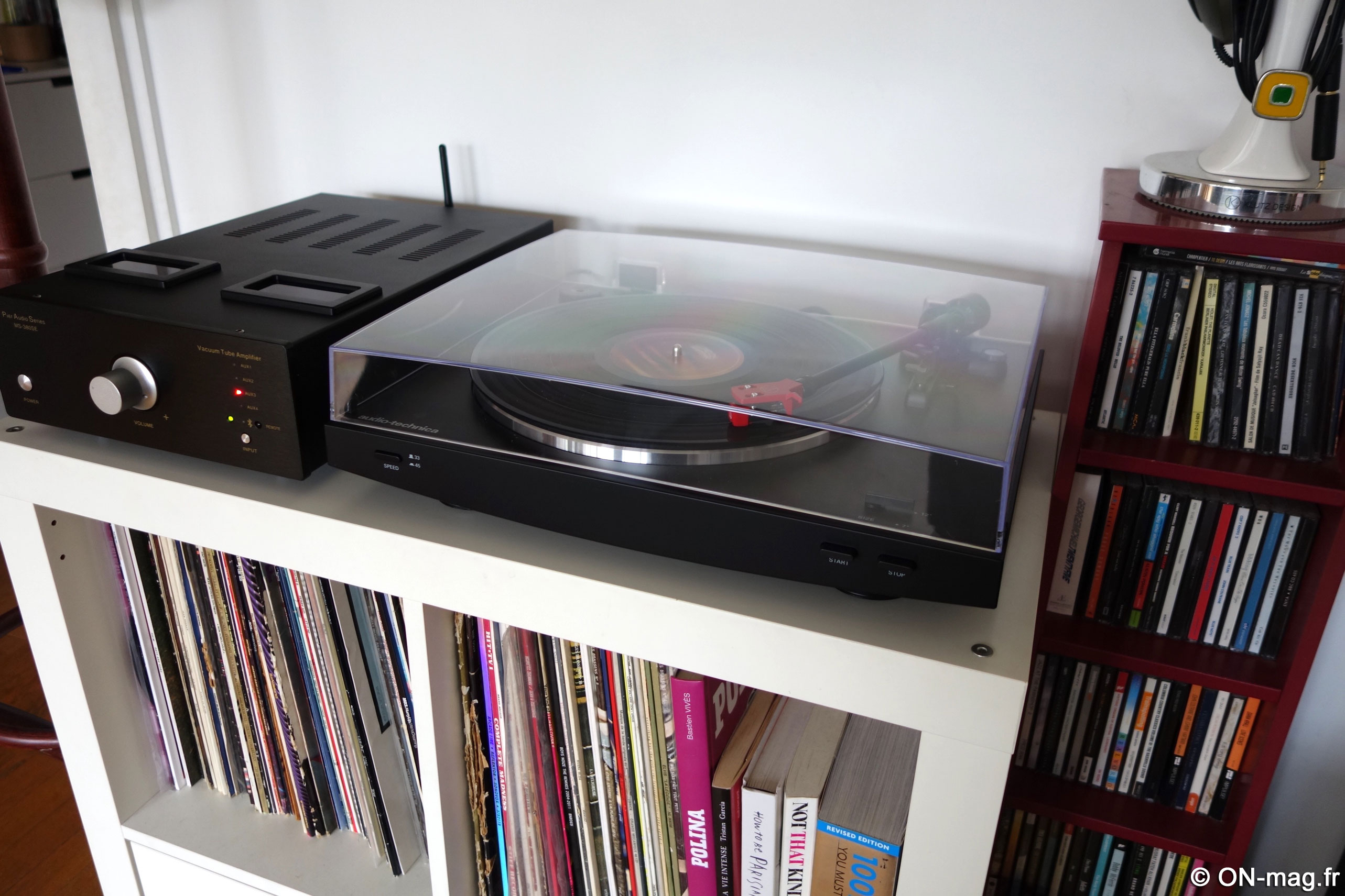 Test Audio-technica AT-LP3 : une platine vinyle pratique, pleine d