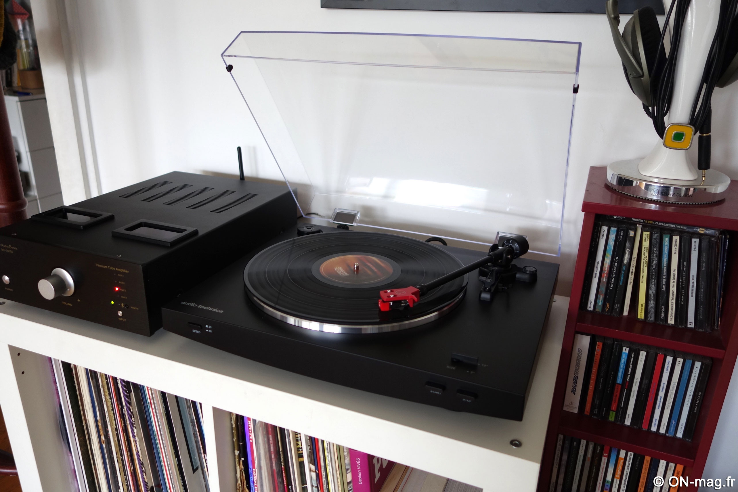 Test Audio-technica AT-LP3 : une platine vinyle pratique, pleine d