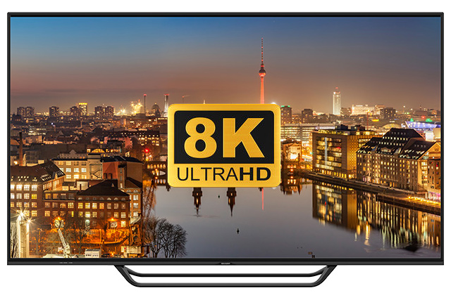 Sharp LV-70X500E, le premier téléviseur 8K Ultra HD (7680x4320) en Europe contre 12.000 €