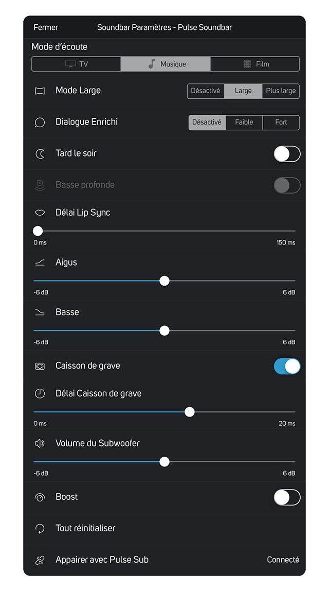 bluesound pulse bar app setup