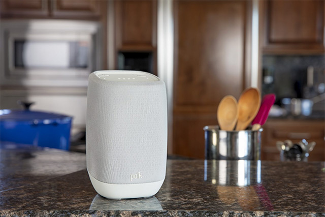 Polk Audio Assist : une nouvelle petite enceinte mono sans fil et avec Google Assistant