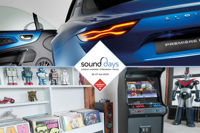 Sound Days 2018 : les animations, l'audio embarquée, le gaming et la zone vinyle