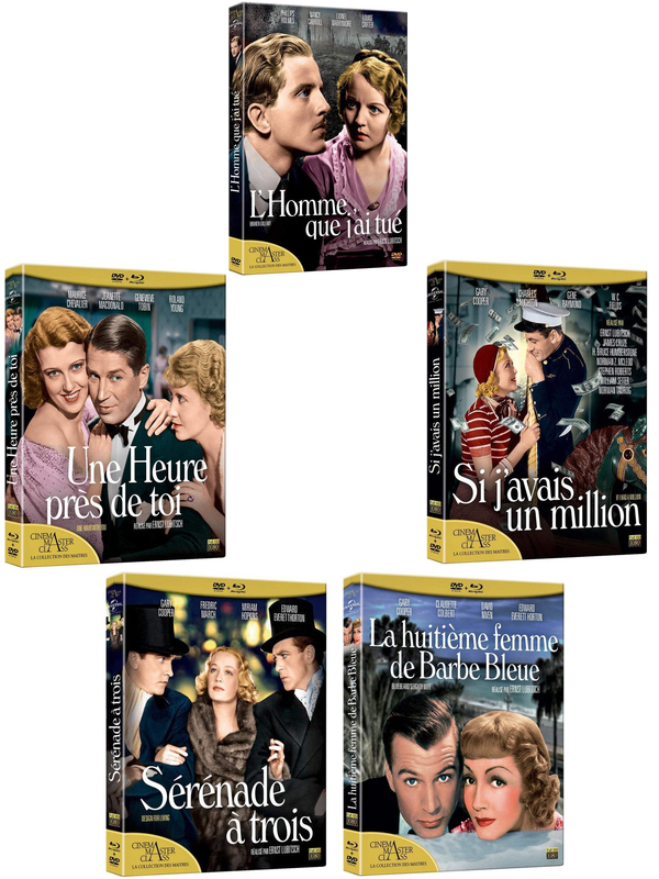 Blu ray DVD 5 Films de Lubisch