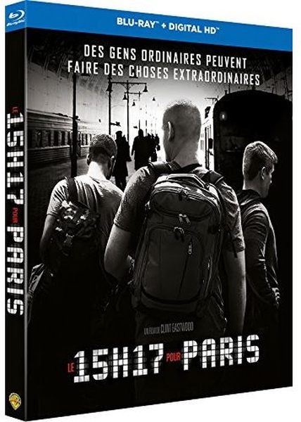 Blu ray Le 15h17 pour Paris