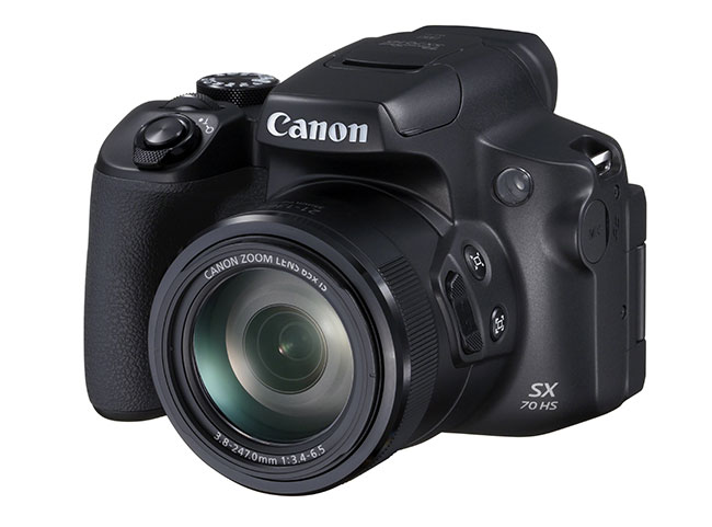 Canon SX70HS FrontSlantLeft