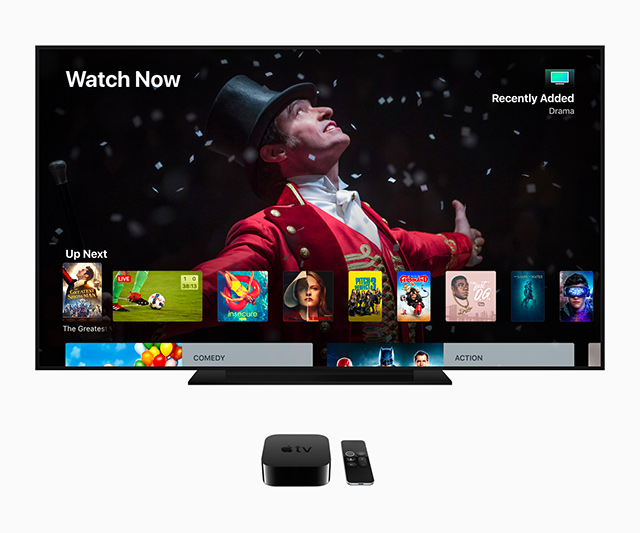 apple tv 4K interface