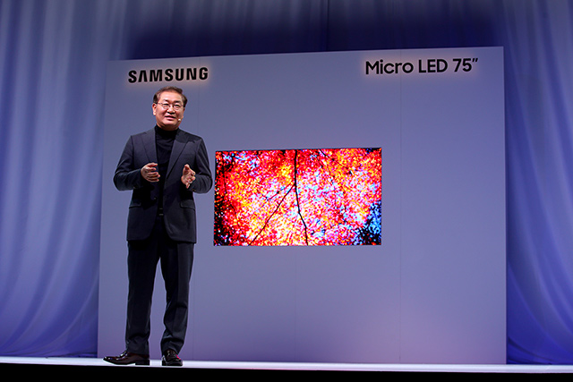Samsung mise sur les écrans modulaires MicroLED pour l'avenir de la TV