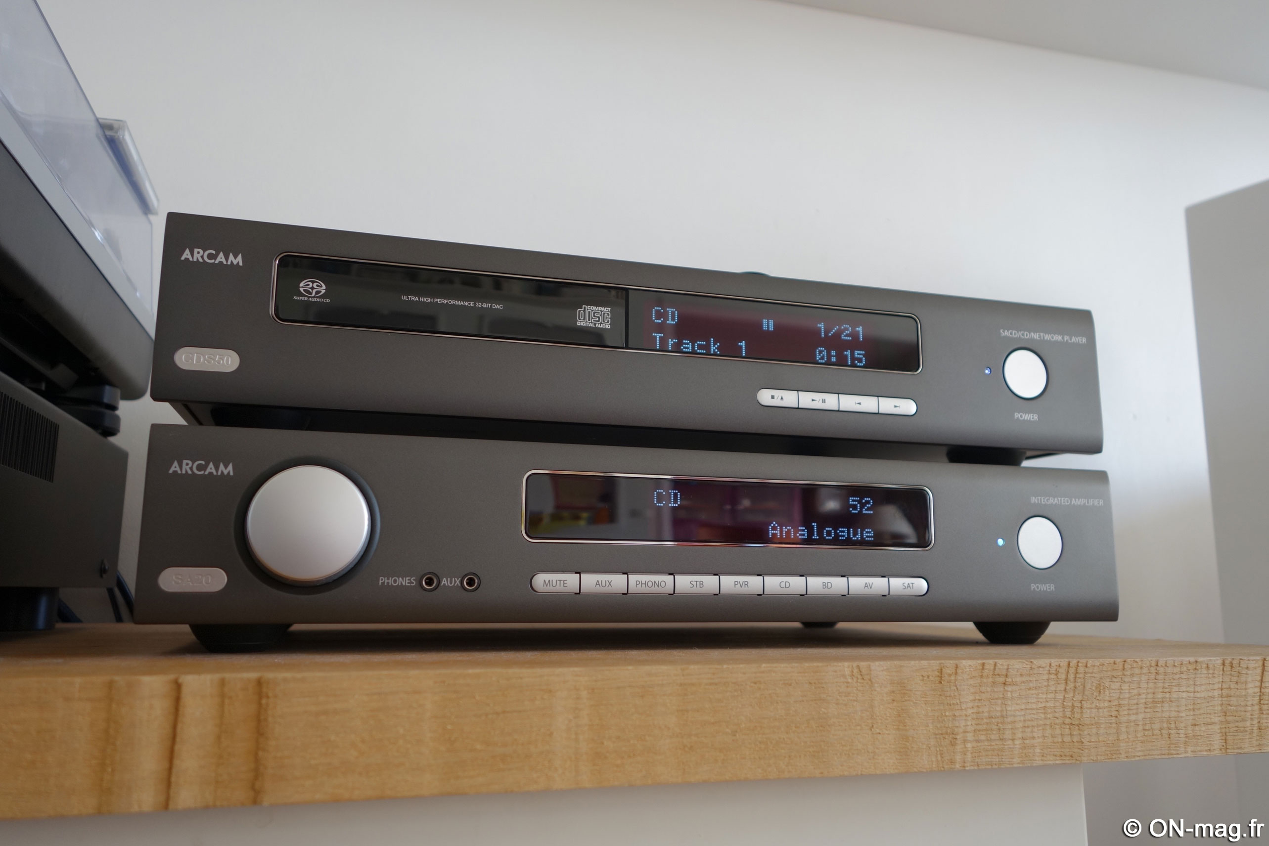 Test Arcam Hda Sa20 Cds50 Petit Couple Audiophile Ampli Hifi