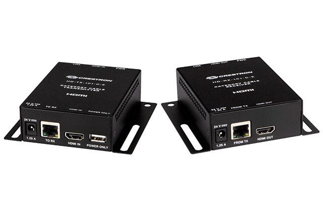 Des extendeurs HDMI 4K Crestron DM Lite pour les petites installations
