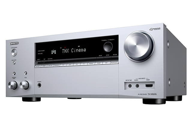 Onkyo TX-NR696 : ampli home cinema 5.2.2 certifié THX Select2, avec double DAC et Works with Sonos 