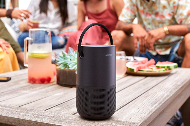 Bose Portable Home Speaker : une enceinte portable mixte Bluetooth/WiFi face à la Sonos Move