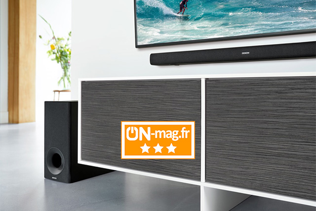 Test barre de son Denon HT-S316 : et les dialogues deviennent enfin intelligibles