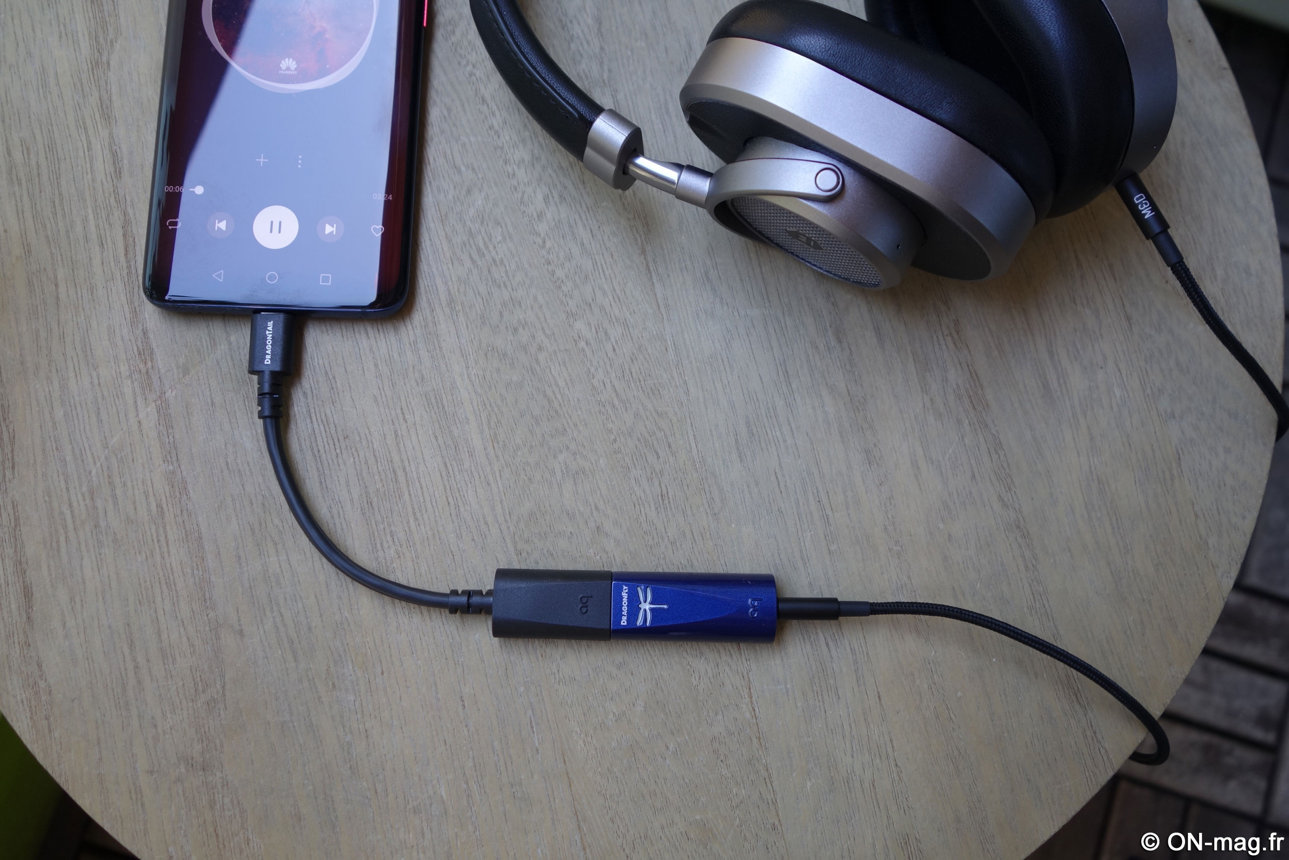 Test AudioQuest DragonFly Cobalt mini carte son ultra audiophile