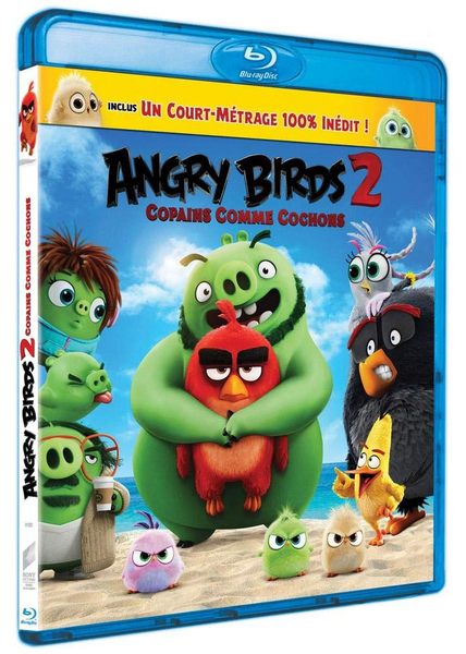 Blu ray Angry Birds2 copains comme cochons