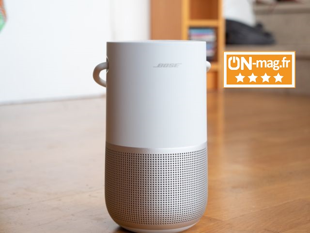 Test Bose Portable Home Speaker : synthèse nomade/sédentaire dans