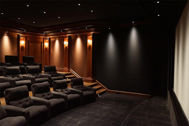 home cinema JBL M2 fauteuils