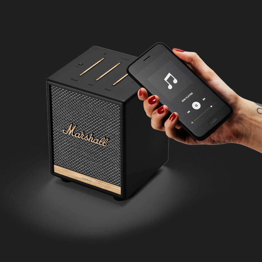 Une enceinte sans fil Marshall avec Amazon Alexa se cache derrière ce mini ampli guitare