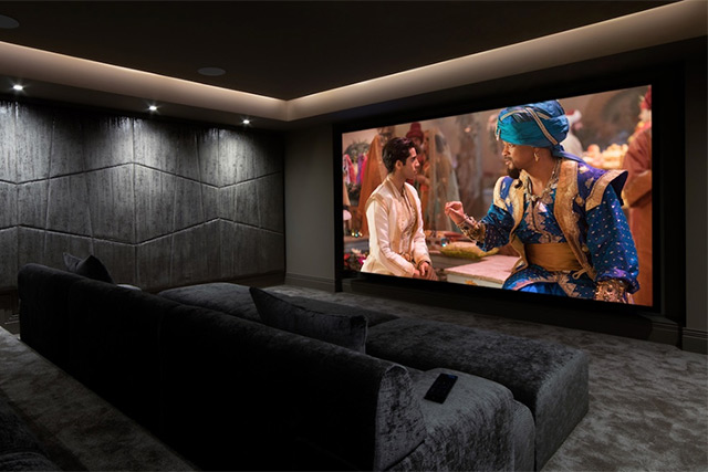 L'installation A/V de la semaine : un home cinema où la technologie disparaît totalement