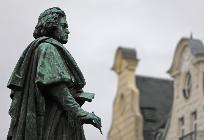 Statue de ludwig van beethoven a bonn