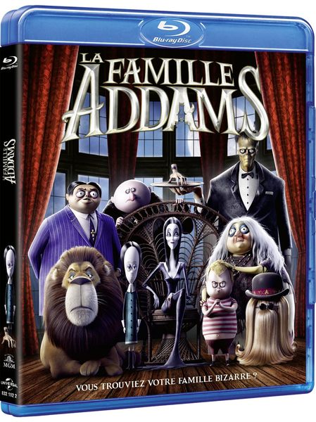 Blu ray La Famille Addams 2019
