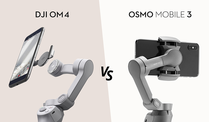 dji osmo mobile 4 versus